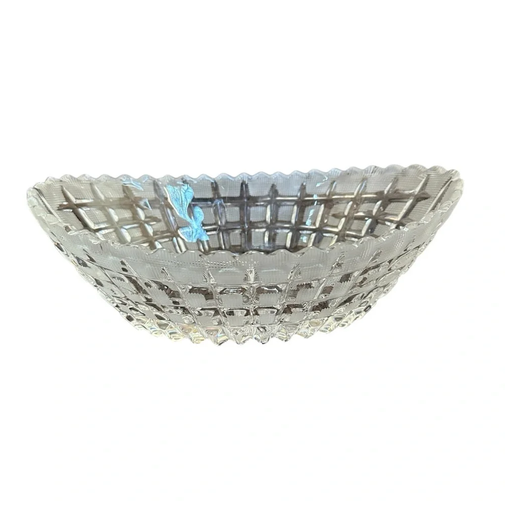 Elegant Clear Glass Bowl